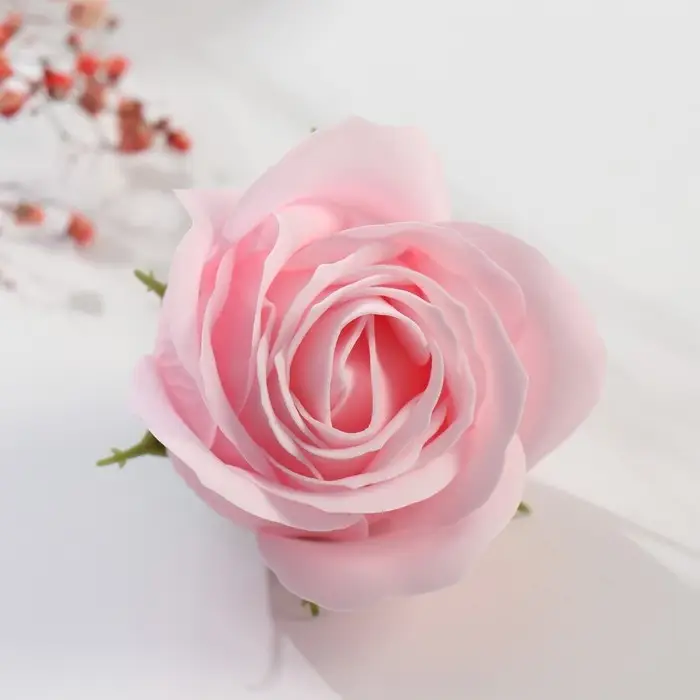 Мыльные лепестки "Бутон королевской розы. Светло-розовый" 7х7х6 см