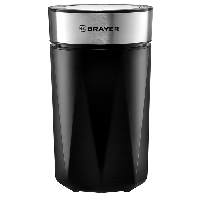 Кофемолка BRAYER 1186BR, электрическая, ножевая, 150 Вт, 60 грамм, черная Кофемолка BRAYER 1186BR, электрическая, ножевая, 150 Вт, 60 грамм, черная