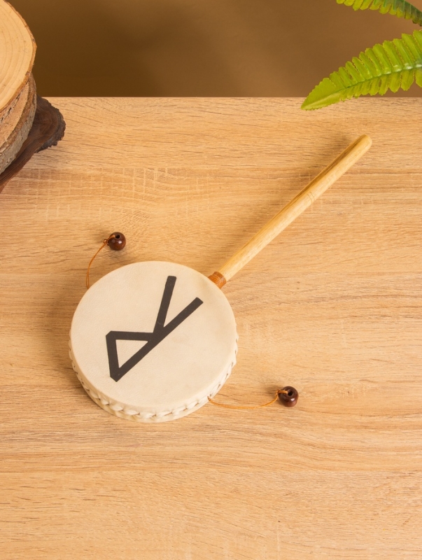 Сувенирный музыкальный инструмент Клон Тонг "Райдо" 30 см, МИКС