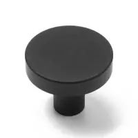 Ручка-кнопка CAPPIO PK325, d=30 мм, цвет черный