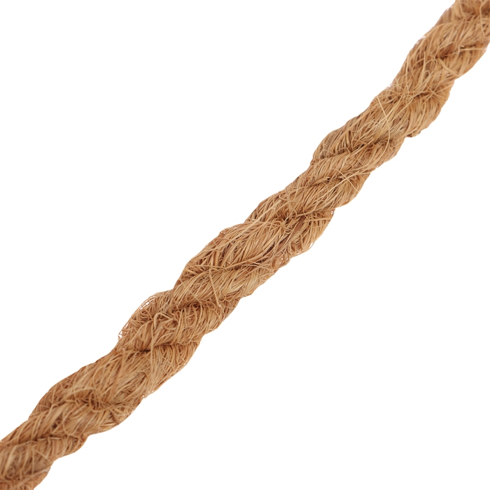 Канат кокосовый, кручёный, диаметр 8 мм, бухта 10 м, Greengo Канат кокосовый, кручёный, диаметр 8 мм, бухта 10 м, Greengo