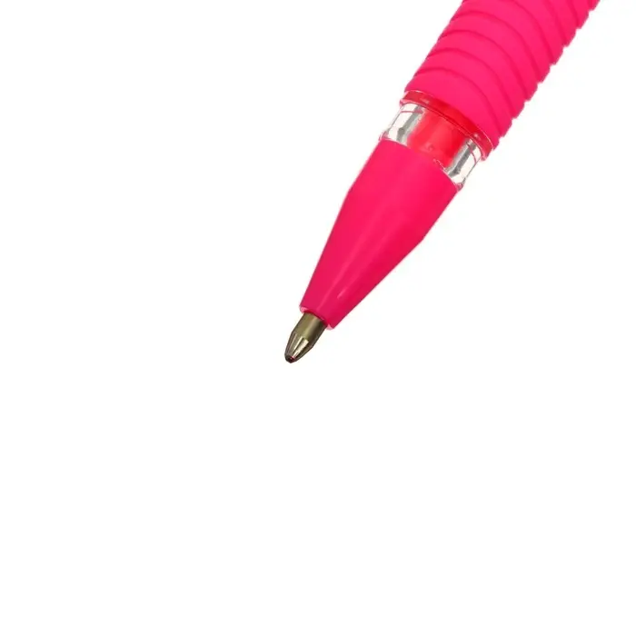 Ручка гелевая Pensan Neon Gel, чернила неоновые, узел 1.0 мм, линия письма 0.5 мм, резиновый держатель, МИКС