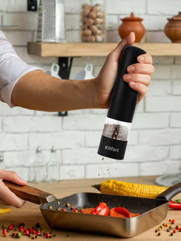 Мельница для специй электрическая набор KT-2027