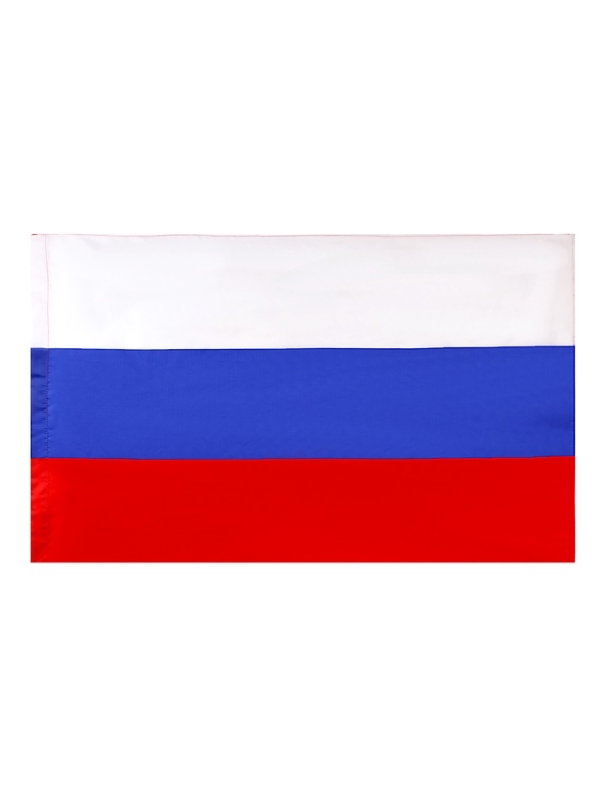 Флаг России "Триколор", 90*145 см., искусственный шёлк