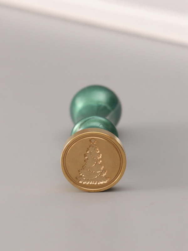 Сургучный набор "Ёлка" печать, ручка, сургуч 12,5х10х3,6 см