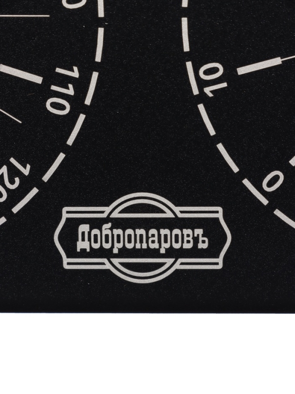 Термометр-гигрометр для бани и сауны, металлический, аллюминий, "Добропаровъ"