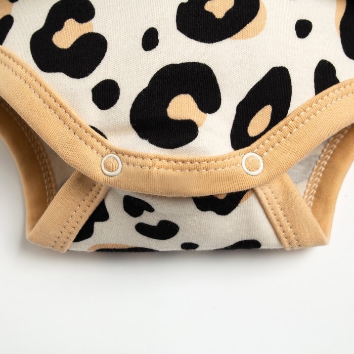 Боди-платье Крошка Я &laquo;Леопард&raquo;, рост 68-74 см