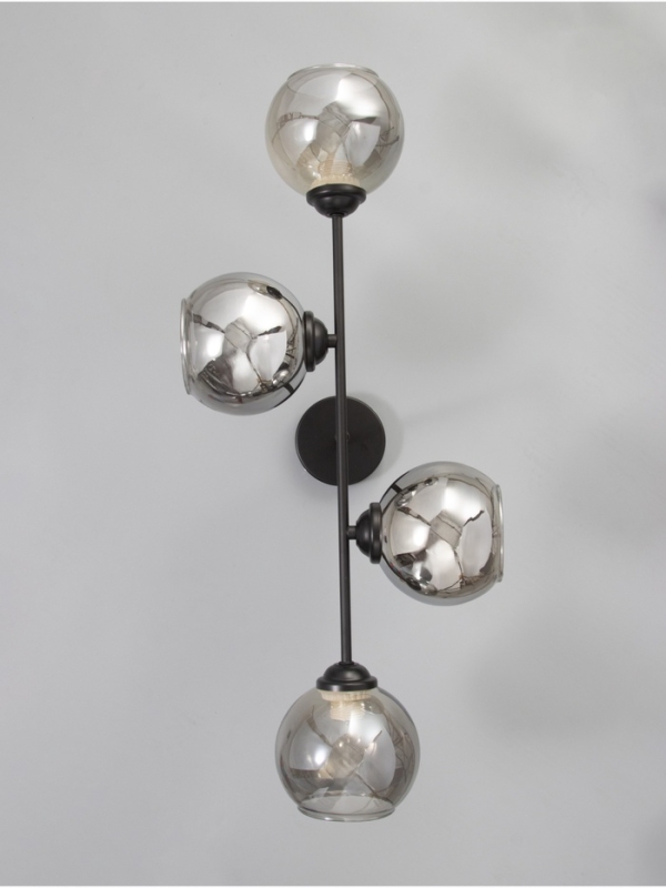 Люстра  "Истра" 4х40Вт Е27 черный