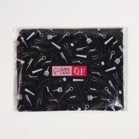 Пеньюар парикмахерский &laquo;Жизнь&raquo;, цвет чёрный