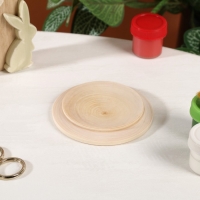 Заготовка для творчества Тарелка, 9см Заготовка для творчества Тарелка, 9см