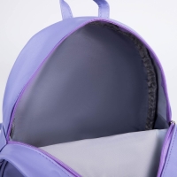 Рюкзак детский для девочки из искусственной кожи «Звезда», нашивка плюш, 27х23 х 10 см Рюкзак детский для девочки из искусственной кожи «Звезда», нашивка плюш, 27х23 х 10 см