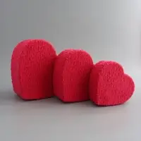 Набор коробок 3 в 1 сердца L：30x27,5x12 см M：25,5x23,5x10 см S:20,7x19,5x8 см