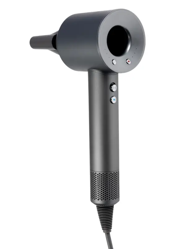 Фен WELLT A01 WELLAIR, 1600 Вт, 5 насадок, 3 скорости, 4 темп. режима, ионизация, серый