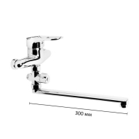 Cмеситель для ванны Accoona A7030, однорычажный, с душевым набором, латунь, хром Cмеситель для ванны Accoona A7030, однорычажный, с душевым набором, латунь, хром