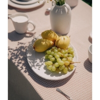 Блюдо для подачи SL Home &laquo;Арена Бланка&raquo;, 34&times;24 см, цвет белый