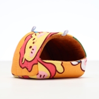 Домик для грызунов "ЛЕВ", желтый