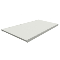 Полка для стеллажа, 50&times;90 см, перфорированная, шаг 2,5 см, цвет белый