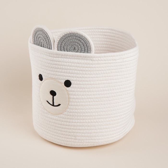 Корзина для хранения плетёная ручной работы SL Home, 29&times;29&times;26 см