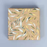 Коробка складная &laquo;Веточки&raquo;, 10 х 18 см