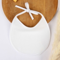 Нагрудник детский 18х18 см., микрофибра с ПВХ  покрытием &laquo;Витоша&raquo;, белый