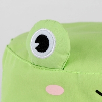 Панама детская для девочки &laquo;Лягушка&raquo;, с глазами, р-р 54см
