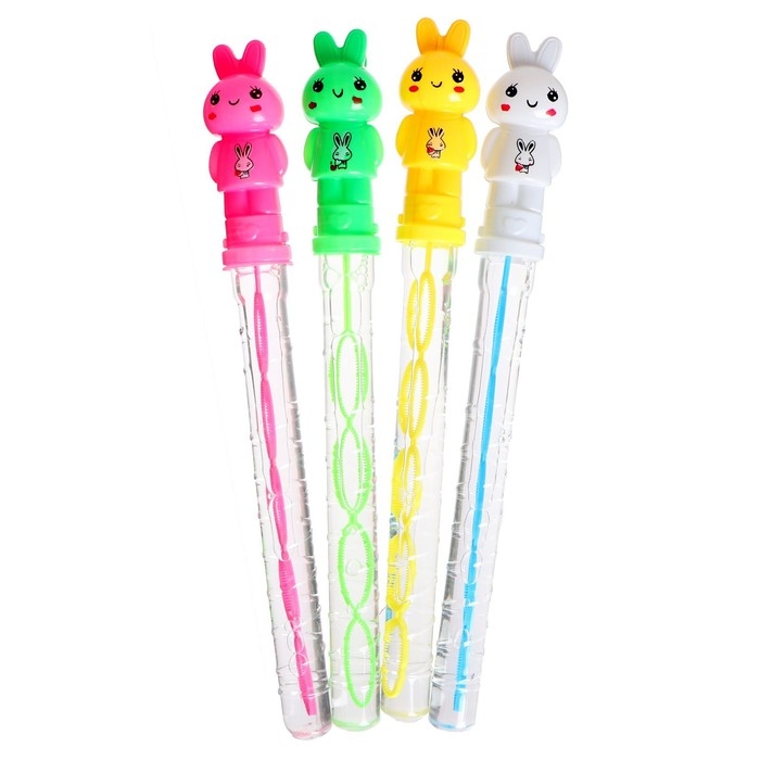 Мыльные пузыри &laquo;Зайчик&raquo;, 100 мл, МИКС