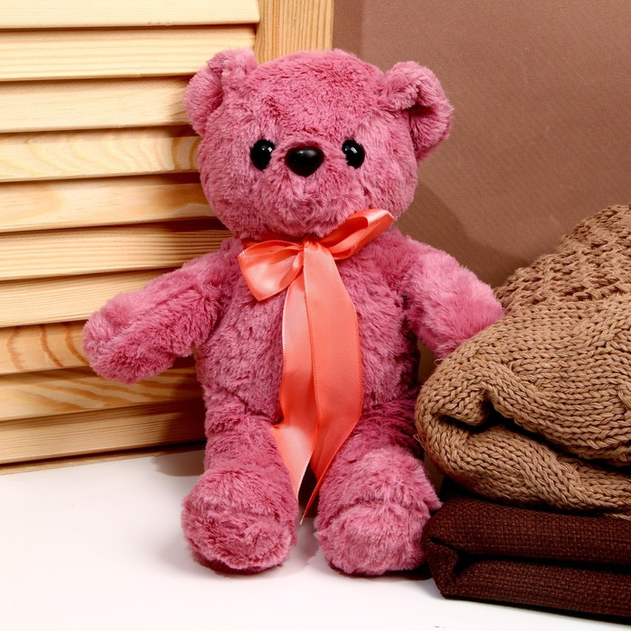 Мягкая игрушка «Мишутка с бантом», цвета МИКС Мягкая игрушка «Мишутка с бантом», цвета МИКС