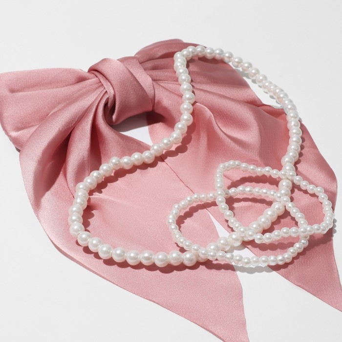 Набор «Выбражулька» 3 предмета: заколка, бусы, браслет, милашка, цвет МИКС Набор «Выбражулька» 3 предмета: заколка, бусы, браслет, милашка, цвет МИКС