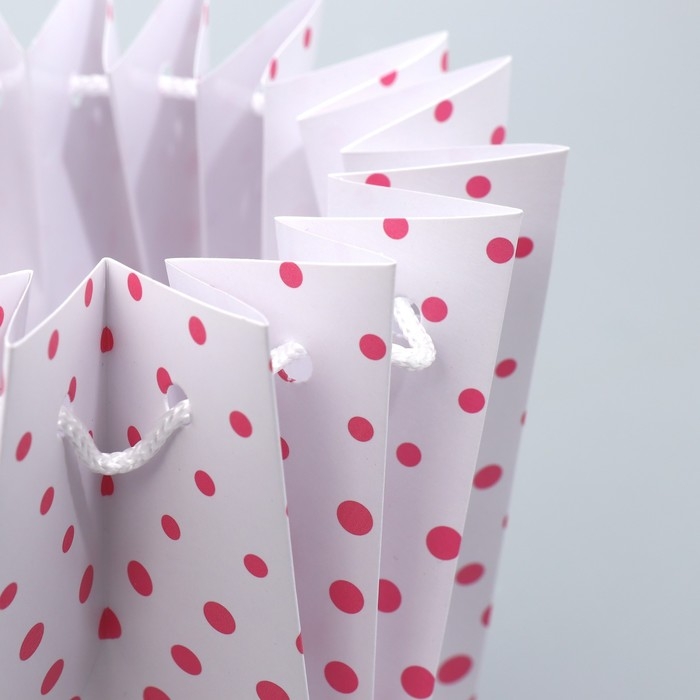 Аквабокс для цветов &laquo;Горох&raquo;, 14.5 х 14.5 х 14.5 см