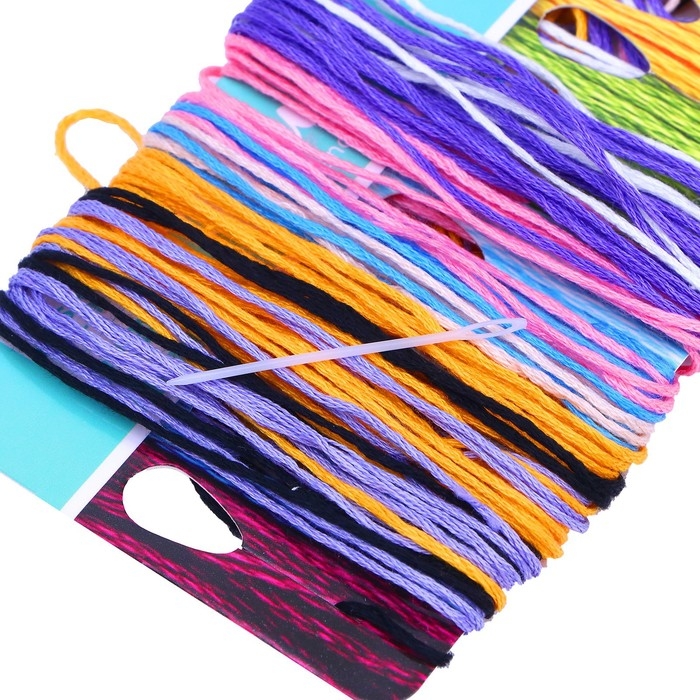 Вышивка крестиком для детей. Игрушка &laquo;Маленькая красавица&raquo;, набор для творчества