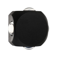 Светильник фасадный &laquo;Кубик&raquo;, FSD-064, 4 Вт, 3000К, 4 луча, IP65, 220 В, пластик, черный