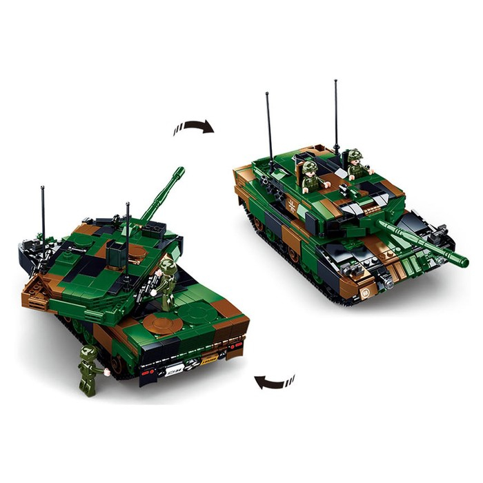 Конструктор Модельки &laquo;Боевой танк&raquo;, 766 деталей