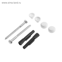 Комплект крепления унитаза к полу MasterProf ИС.130182 Комплект крепления унитаза к полу MasterProf ИС.130182