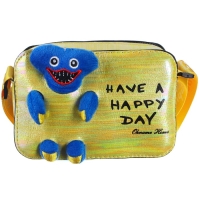 Сумка детская на молнии, 6х11х13 см, регулируемый ремень, жёлтый МИКС Сумка детская на молнии, 6х11х13 см, регулируемый ремень, жёлтый МИКС