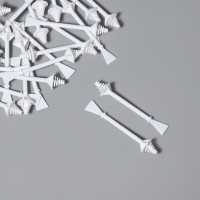 Шпатели для депиляции, двусторонние, пластиковые, 7,5 × 1,2 см, 50 шт, цвет белый Шпатели для депиляции, двусторонние, пластиковые, 7,5 × 1,2 см, 50 шт, цвет белый