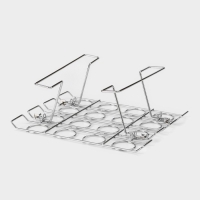 Подставка для мороженого и десертов KONFINETTA, 28×21×10 см, цвет хромированный Подставка для мороженого и десертов KONFINETTA, 28×21×10 см, цвет хромированный