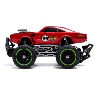 Машина радиоуправляемая &laquo;Бигфут&raquo;, работает от батареек, цвет красный
