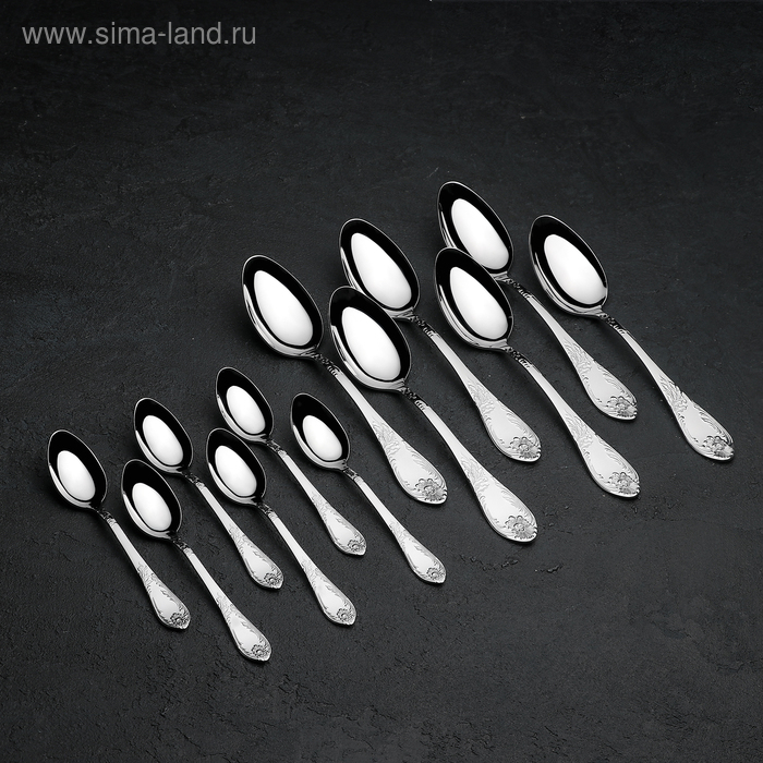 Набор столовых приборов &laquo;Императорский&raquo;, 24 предмета, декоративная коробка