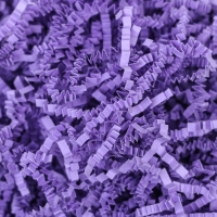 Наполнитель бумажный для подарков, фиолетовый, 100 г