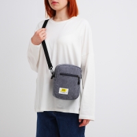 Сумка молодёжная на молнии, цвет серый Сумка молодёжная на молнии, цвет серый