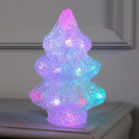 Светодиодная фигура «Ёлочка» 7 × 21 × 7 см, акрил, 20 LED, батарейки ААх2 (не в комплекте), свечение мульти (RGB) Светодиодная фигура «Ёлочка» 7 × 21 × 7 см, акрил, 20 LED, батарейки ААх2 (не в комплекте), свечение мульти (RGB)