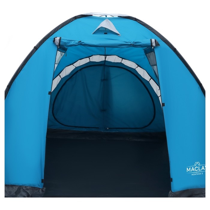 Палатка туристическая, кемпинговая maclay MONTANA 5, 5-местная, с тамбуром