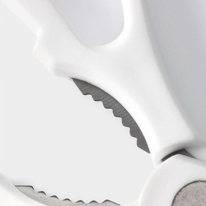 Набор ножей кухонных на подставке Доляна Sparkle, 7 предметов: 5 ножей, мусат и ножницы Набор ножей кухонных на подставке Доляна Sparkle, 7 предметов: 5 ножей, мусат и ножницы