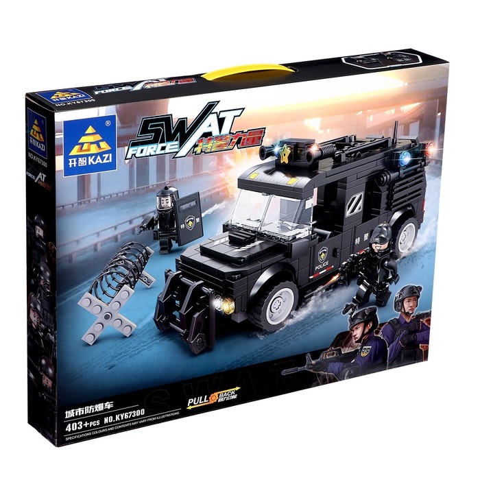 Конструктор Спецназ «Броневик», инерция, 403 детали Конструктор Спецназ «Броневик», инерция, 403 детали