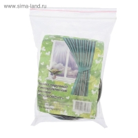 Карниз - струна, двухрядный, 5 м, металлический крючок