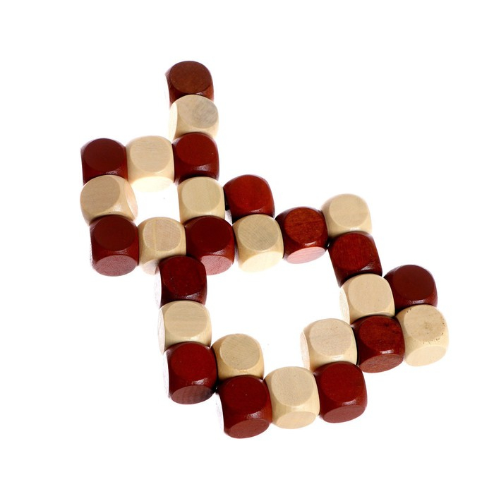 Головоломка Игры разума &laquo;Кубик-змейка&raquo;