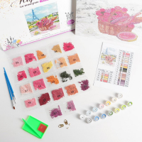 Картина по номерам с алмазной мозаикой без подрамника &laquo;Пикник в Париже&raquo;, 30 х 40 см