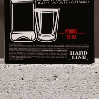 Подарочный набор косметики &laquo;Крутой мужик&raquo;, гель для душа во флаконе виски 100 мл и стопка 50 мл, Новый Год