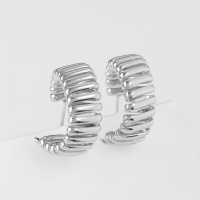 Серьги металл «Геометрия» дорожка акары, цвет серебро, d=3,3 см Серьги металл «Геометрия» дорожка акары, цвет серебро, d=3,3 см