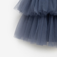 Платье нарядное для девочки KAFTAN, рост 110-116 см (32), цвет серо-синий